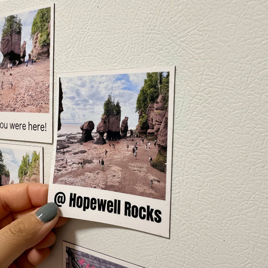 Polaroid Print Magnets - Retro Photo Magnets