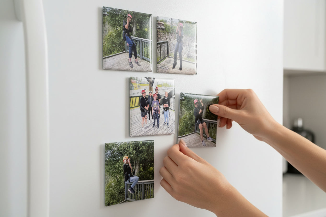 Custom Fridge Magnets - Personalized Photo Magnets