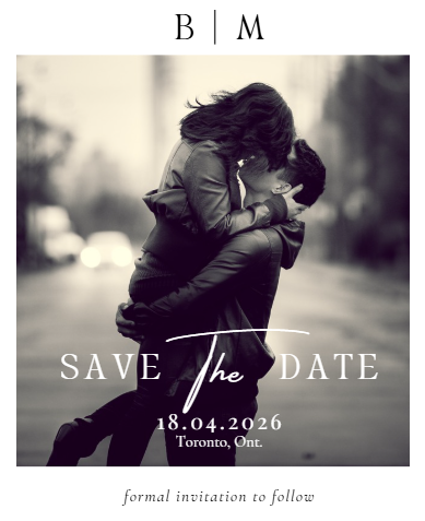 Save-The-Date Photo Magnets - Wedding Announcement Magnets
